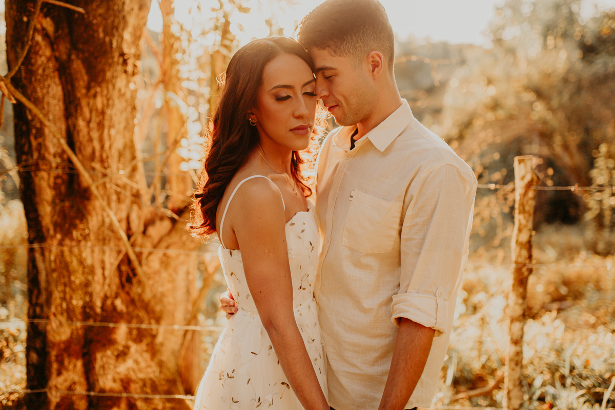 Ensaio Fotográfico Noiva Pré Wedding Noivos por do sol amor