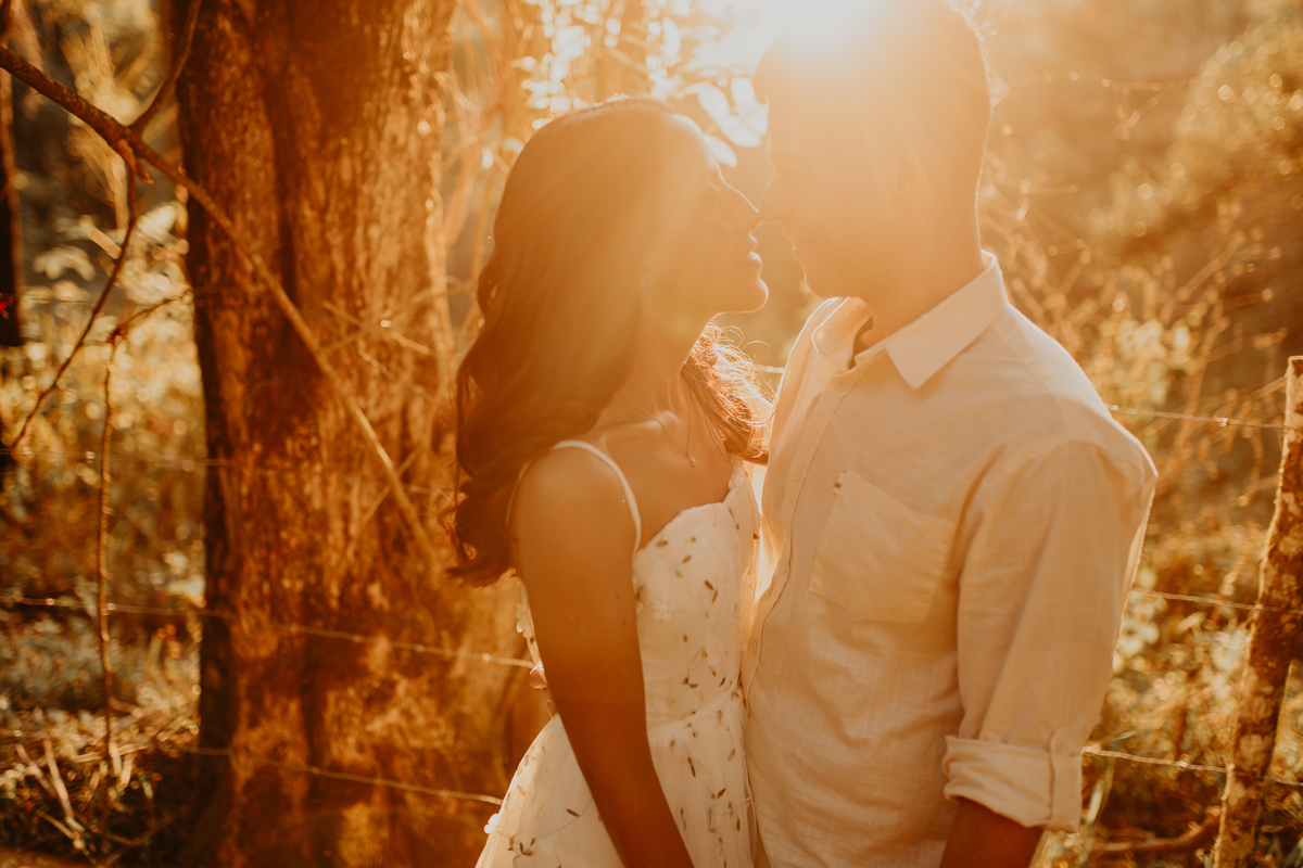 Ensaio Fotográfico Noiva Pré Wedding Noivos por do sol amor