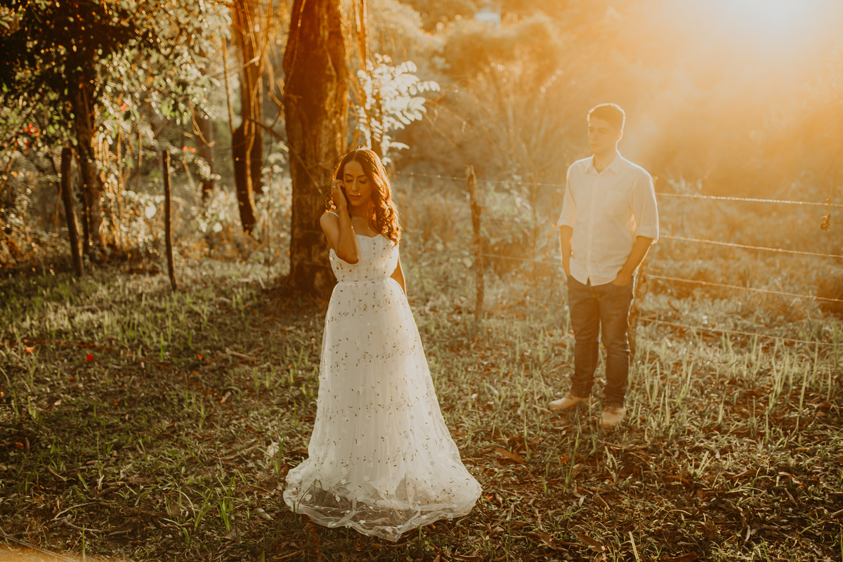 Ensaio Fotográfico Noiva Pré Wedding Noivos por do sol amor