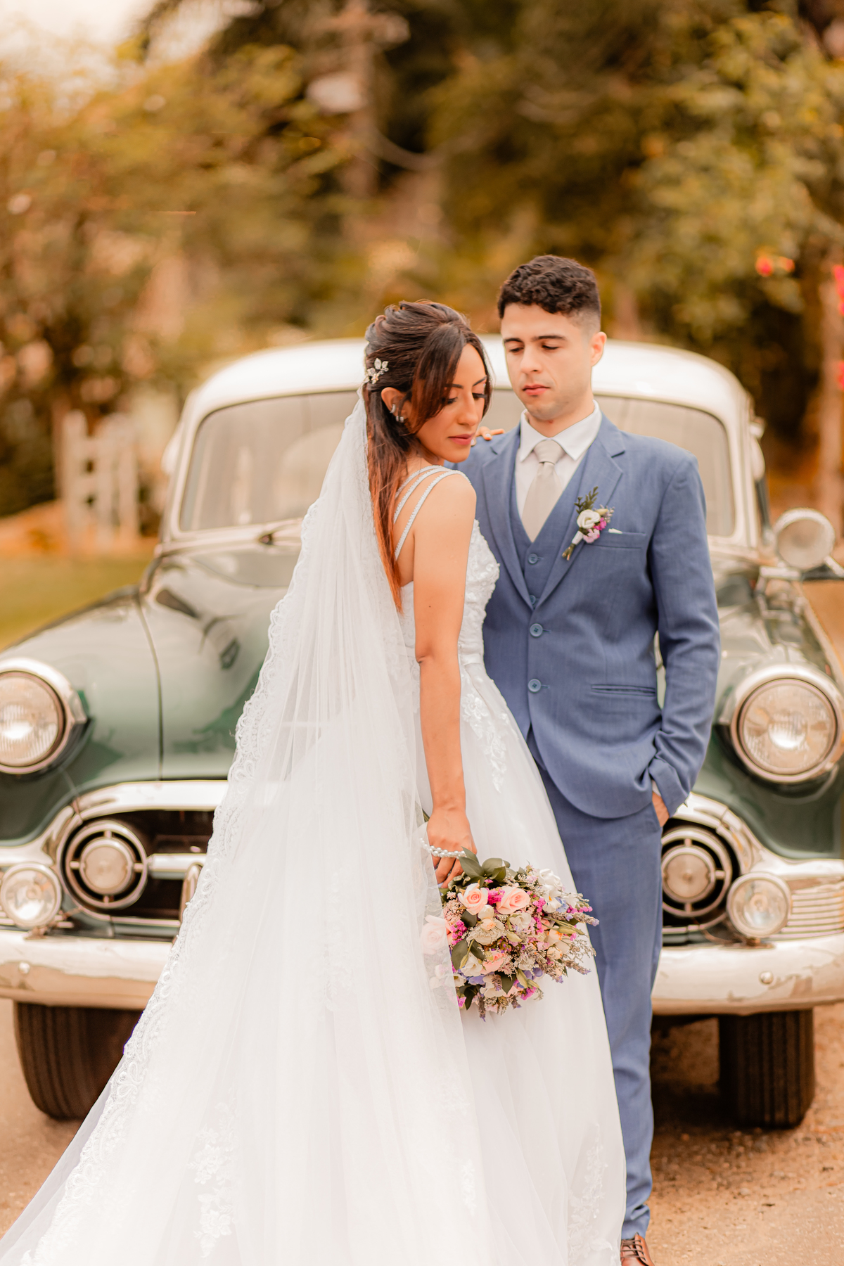 Noiva vestido de noiva casamento igreja emoção amor inesquecível