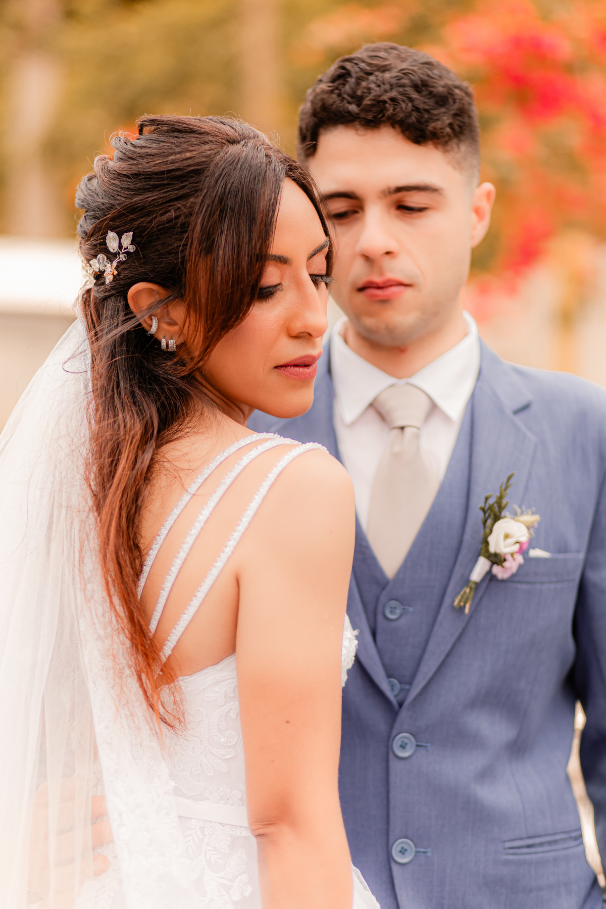 Noiva vestido de noiva casamento igreja emoção amor inesquecível noivos