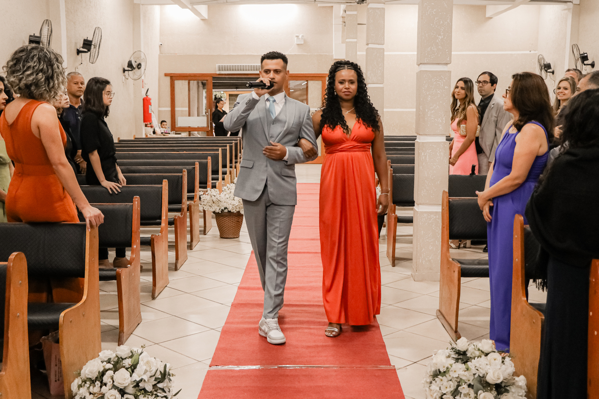 Cerimônia casamento vestido de noiva 