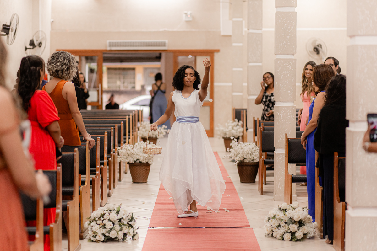 Cerimônia casamento vestido de noiva 
