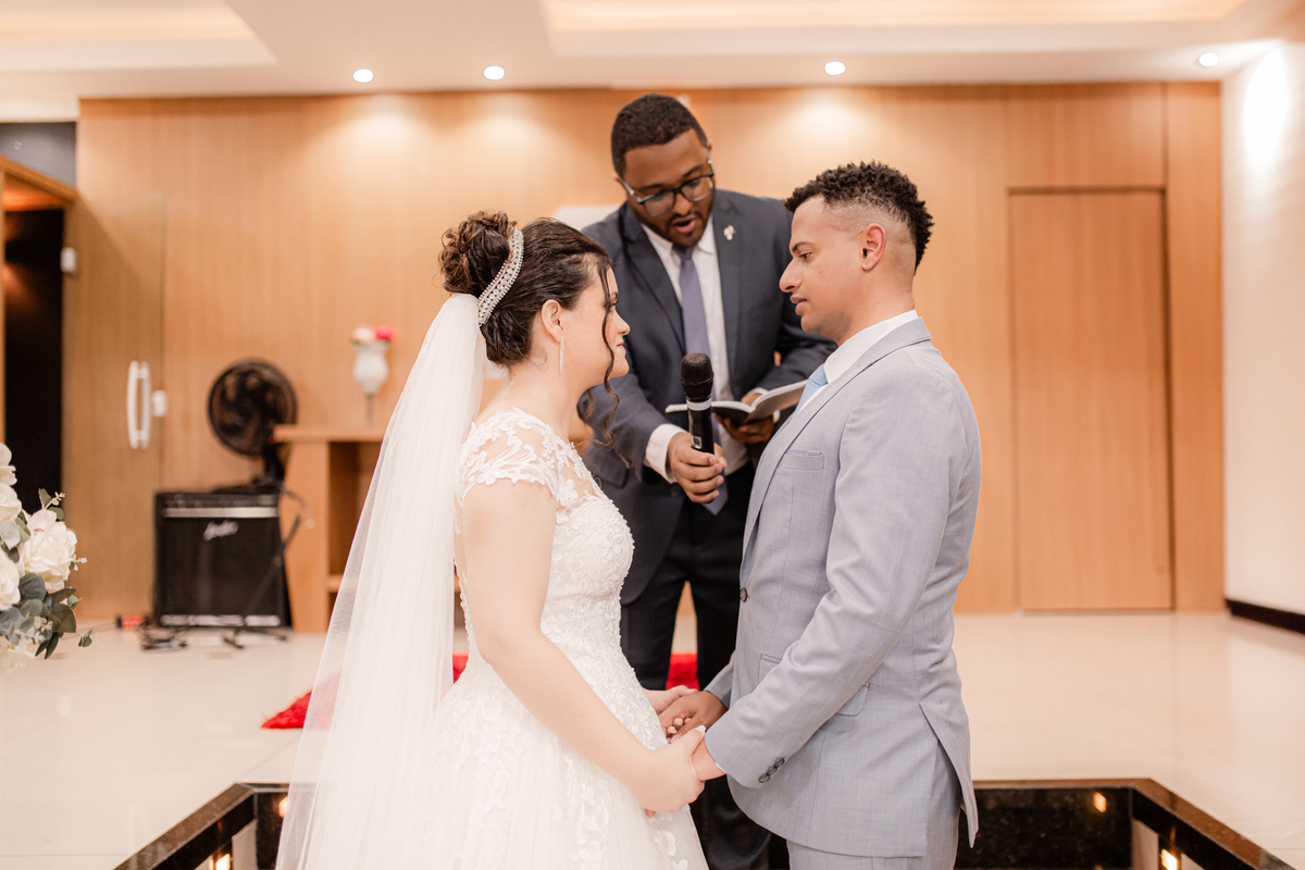 Cerimônia casamento vestido de noiva 