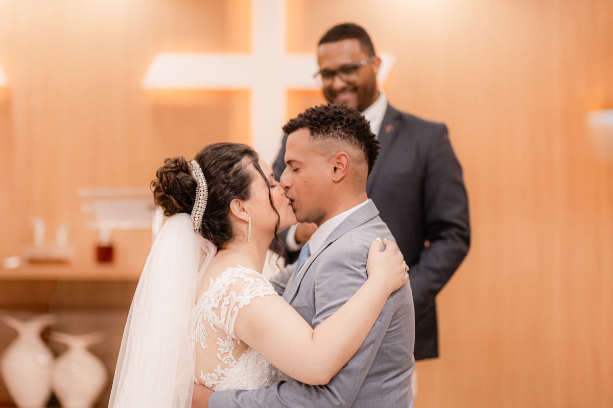 Cerimônia casamento vestido de noiva 