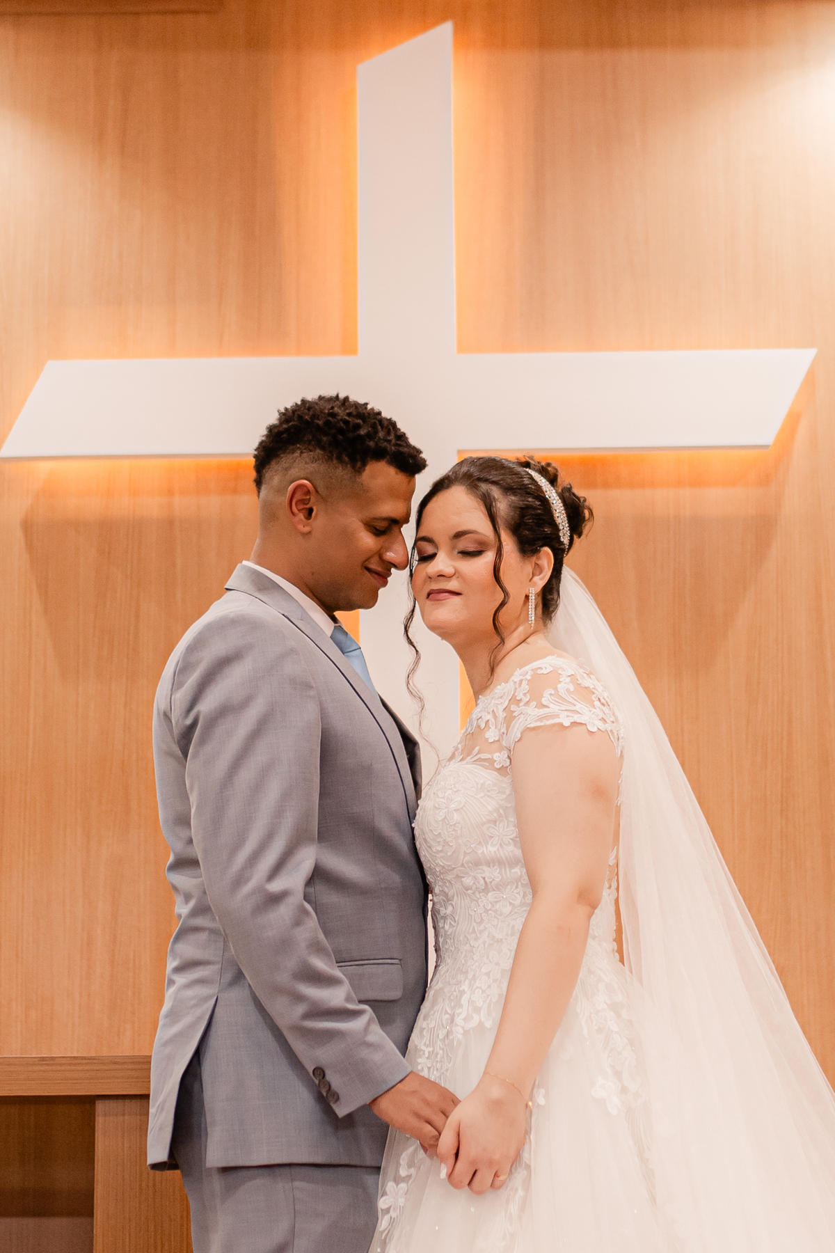 Cerimônia casamento vestido de noiva