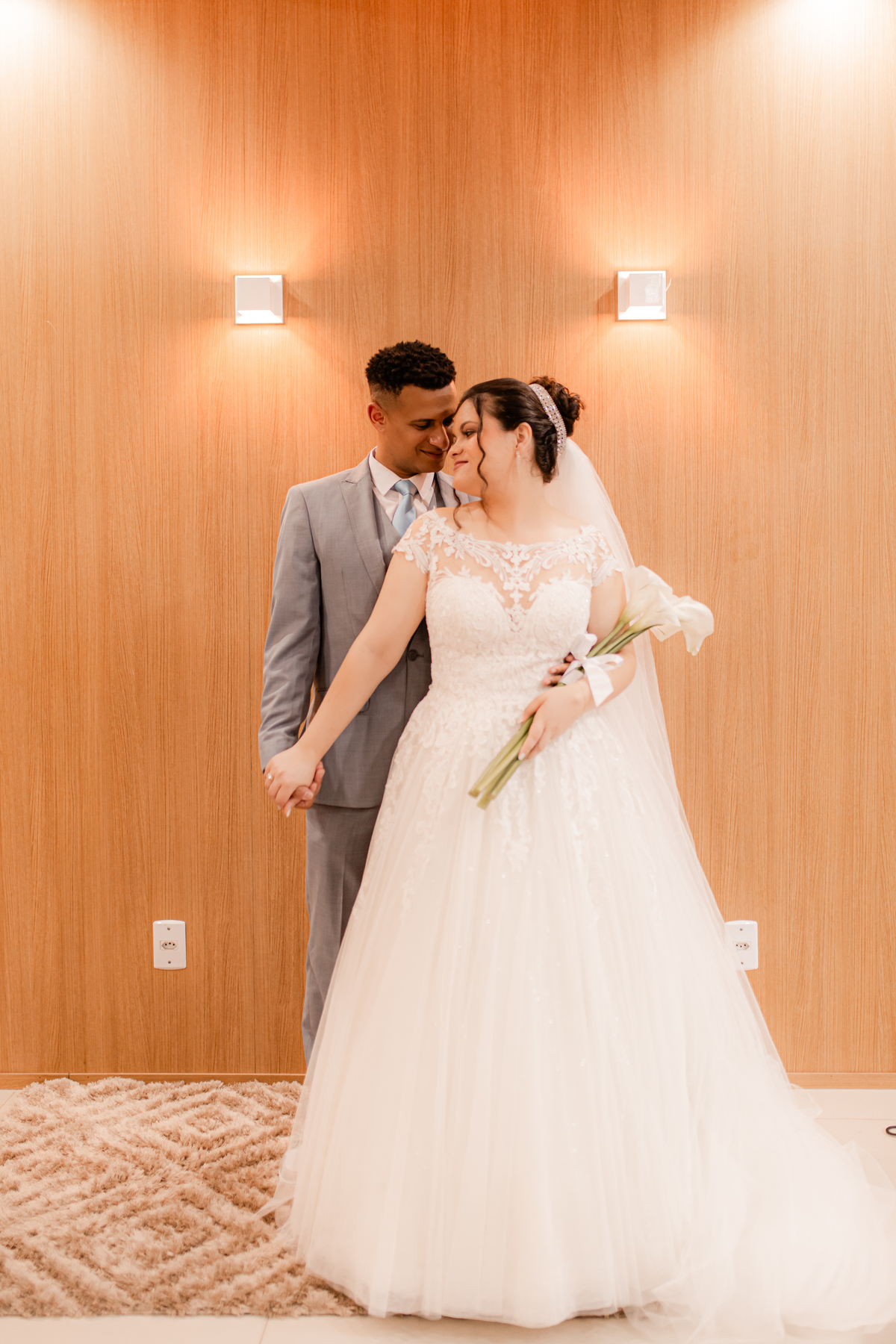 Cerimônia casamento vestido de noiva ensaio casal