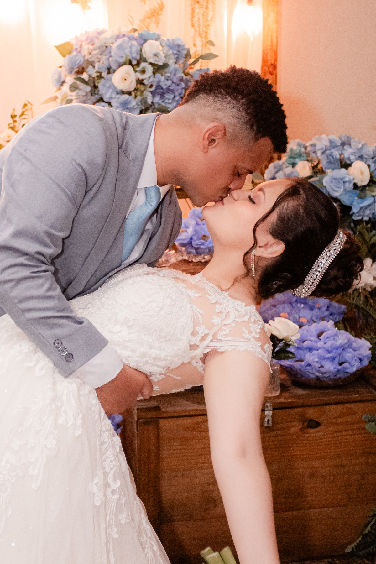 Cerimônia casamento vestido de noiva ensaio casal