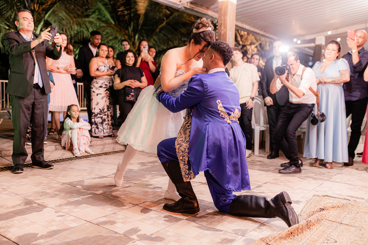 dança dos noivos casamento festa