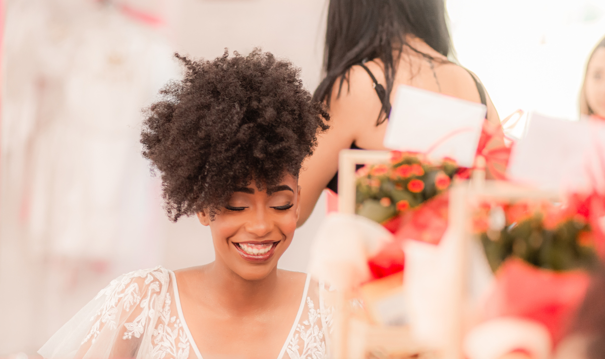 Making of Noiva Casamento Vestido de noiva Buquê de Noiva
