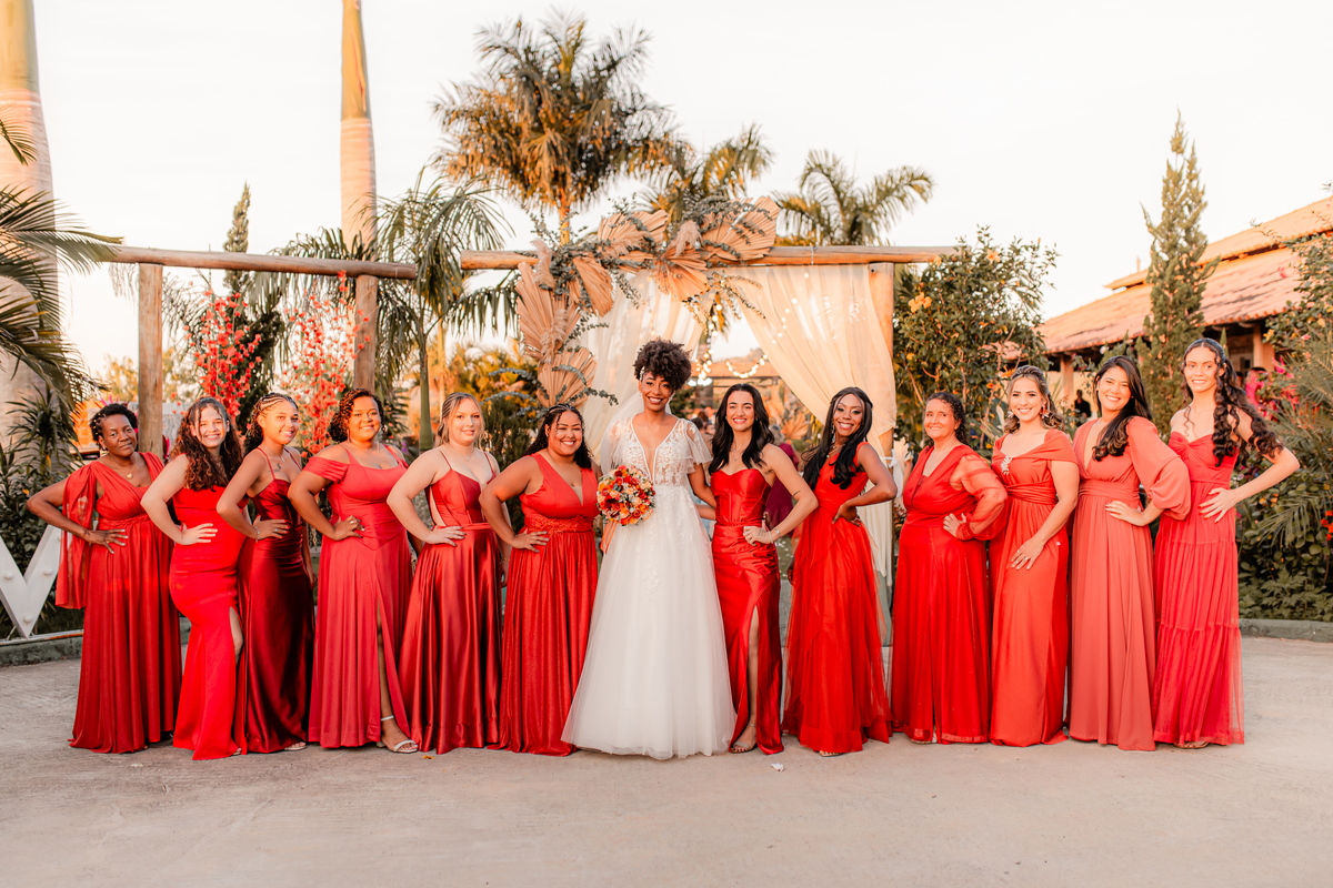 Casamento Por do Sol Amor Noivos Vestido de noiva Emoção Alegria