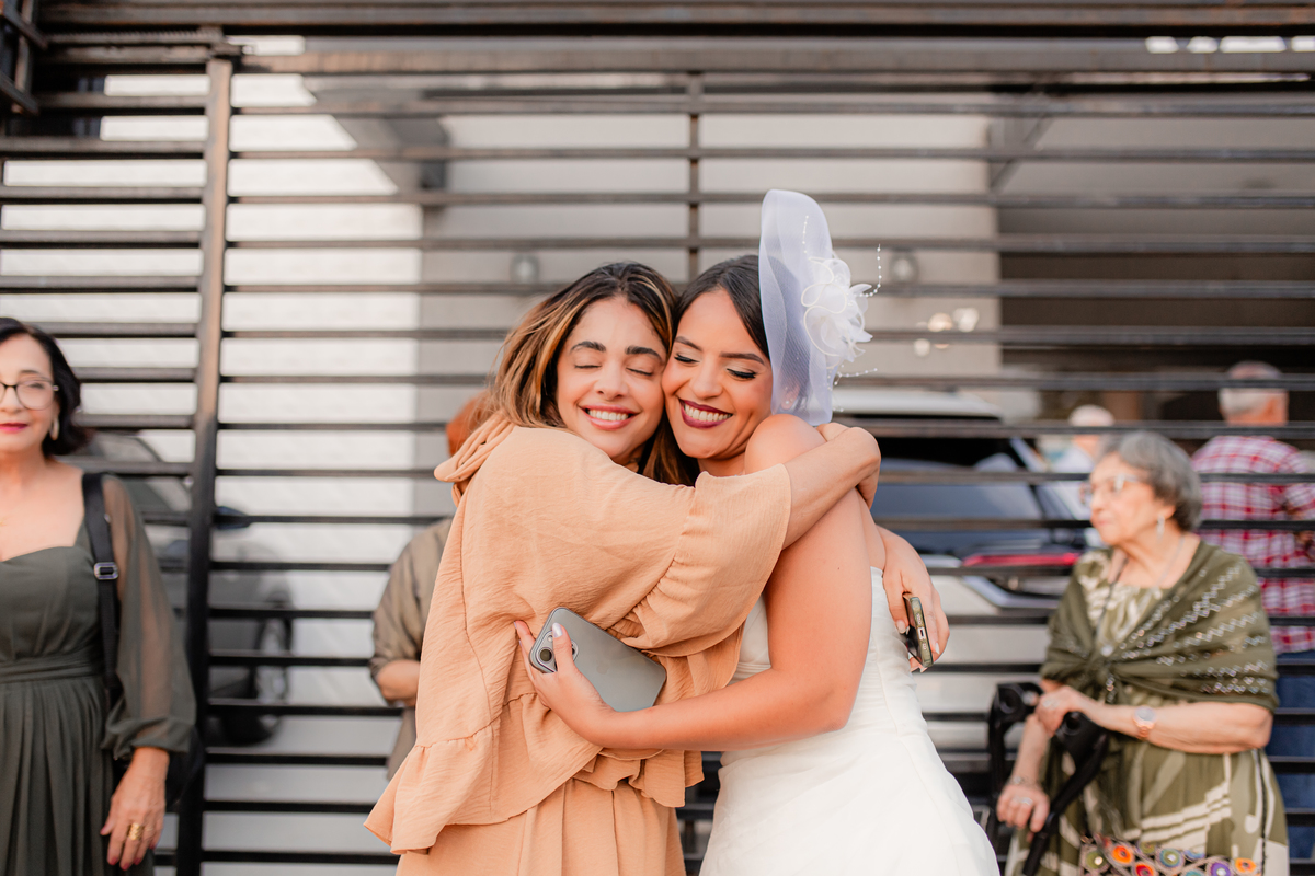 Casamento Civil Noiva Noivos Amor Emoção Vestido de Noiva