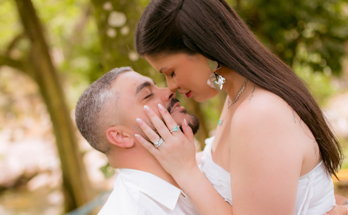 Ensaio fotográfico Inesquecível Casal noivos Casamento Noiva