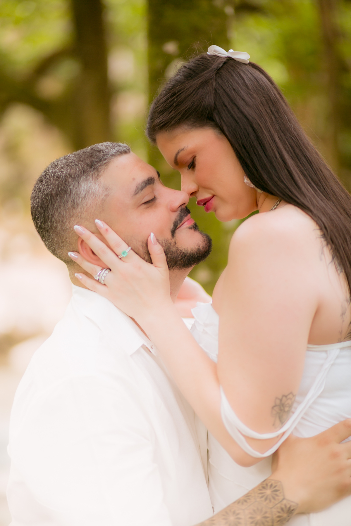 Ensaio fotográfico Inesquecível Casal noivos Casamento Noiva
