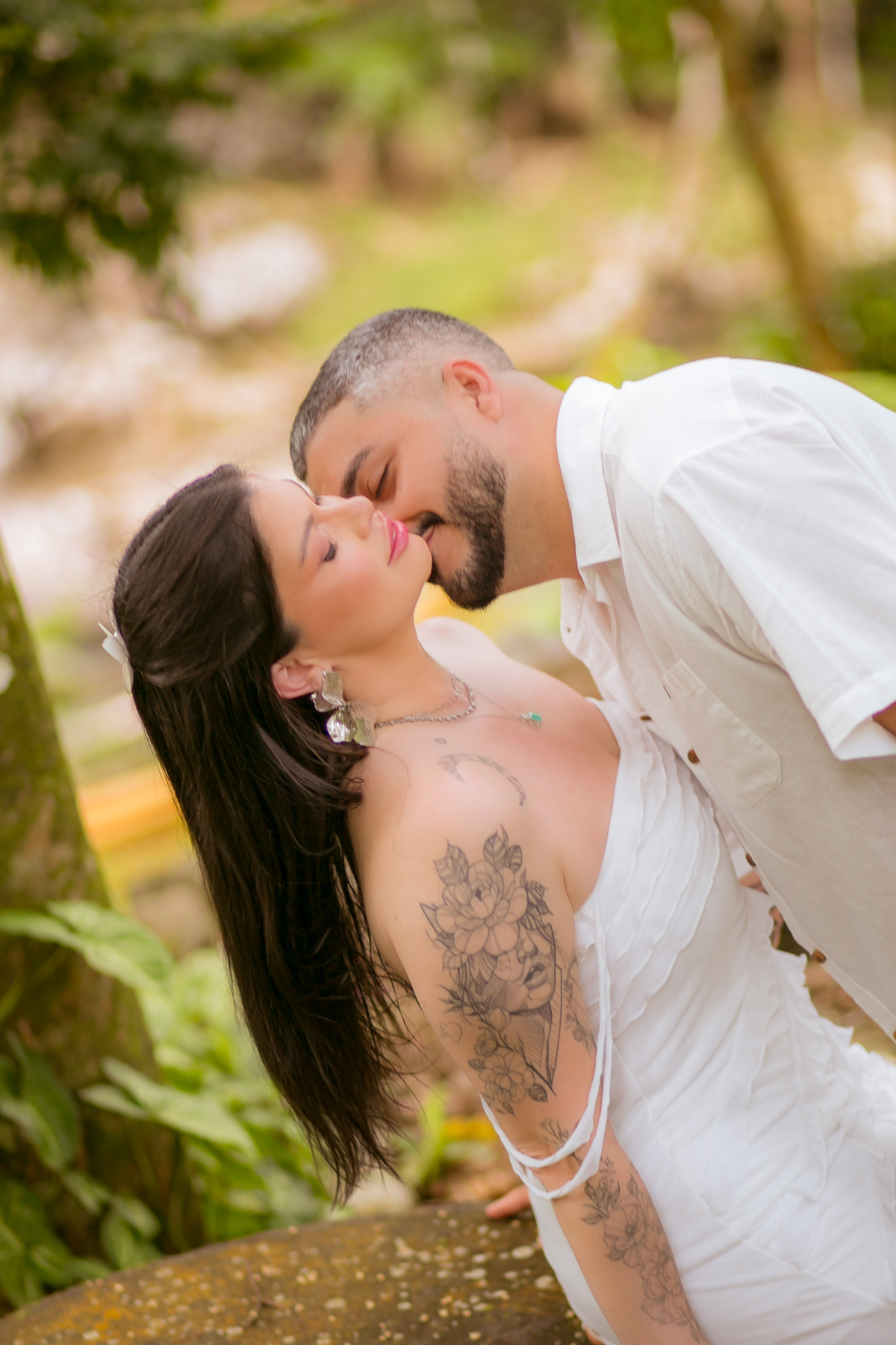 Ensaio fotográfico Inesquecível Casal noivos Casamento Noiva