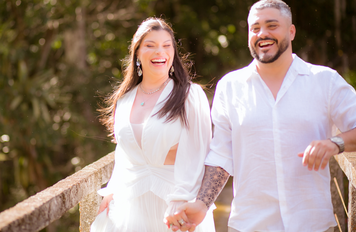 Ensaio fotográfico Inesquecível Casal noivos Casamento Noiva