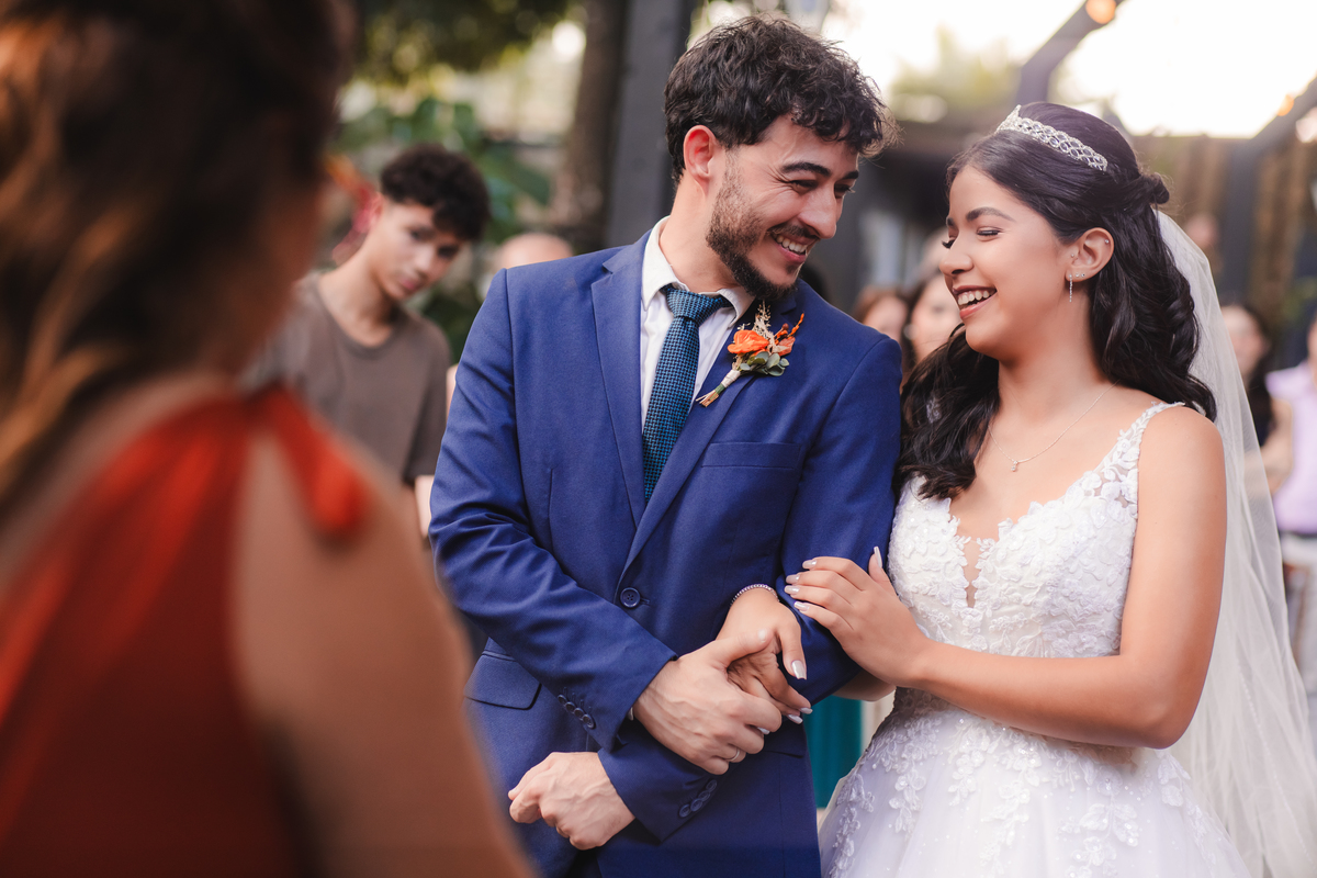casamento emoção sonho realização noiva noivo olhares amor