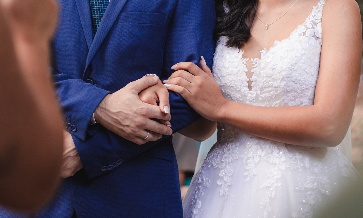 casamento emoção sonho realização noiva noivo olhares amor