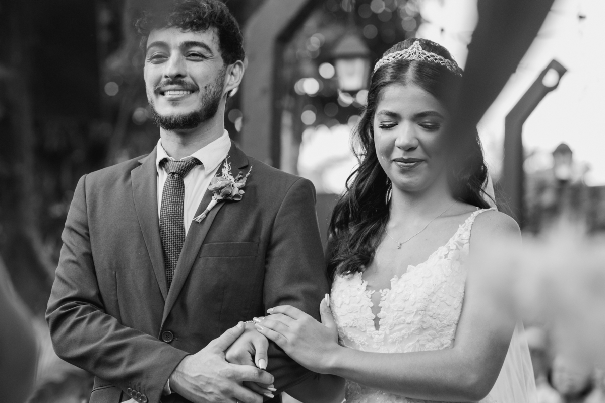 casamento emoção sonho realização noiva noivo olhares amor
