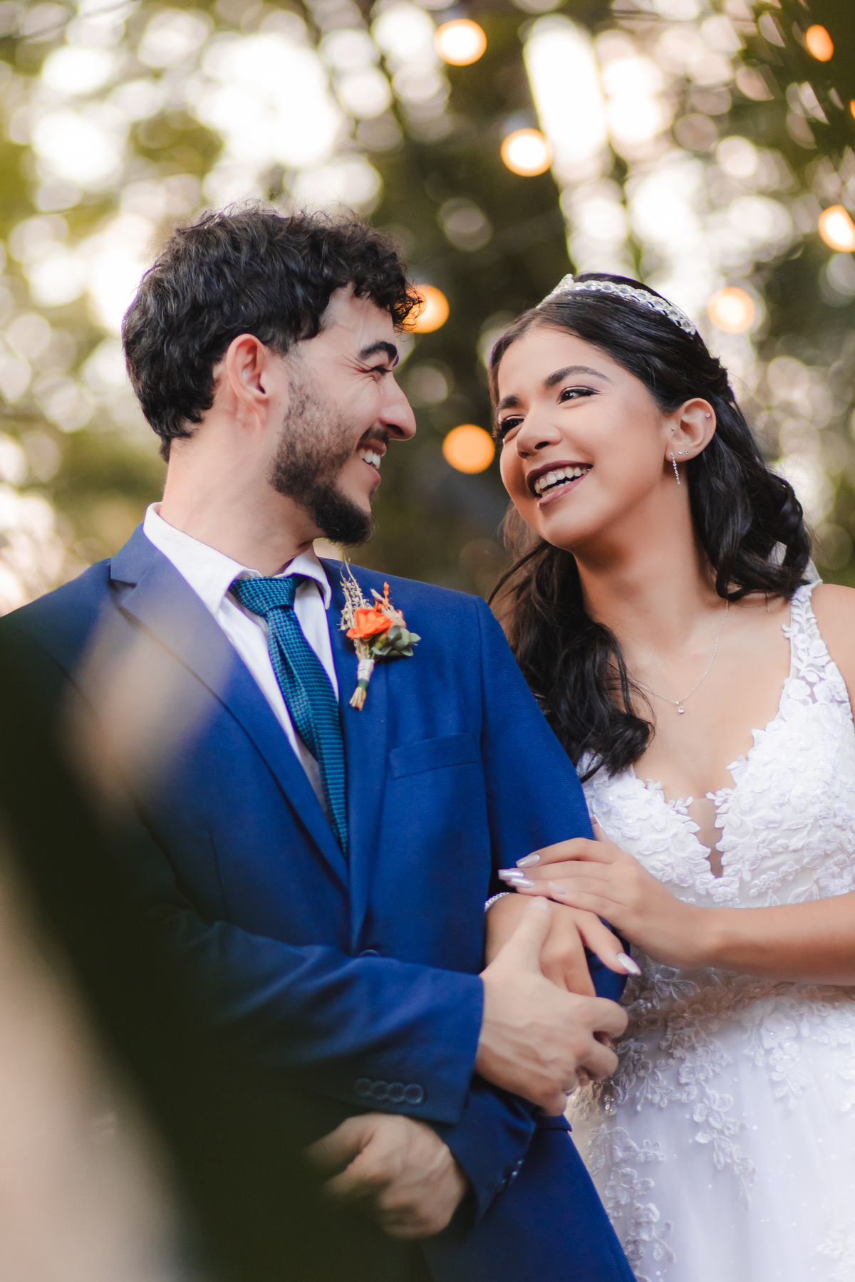 casamento inesquecível emoção sonho realização noiva noivo olhares amor