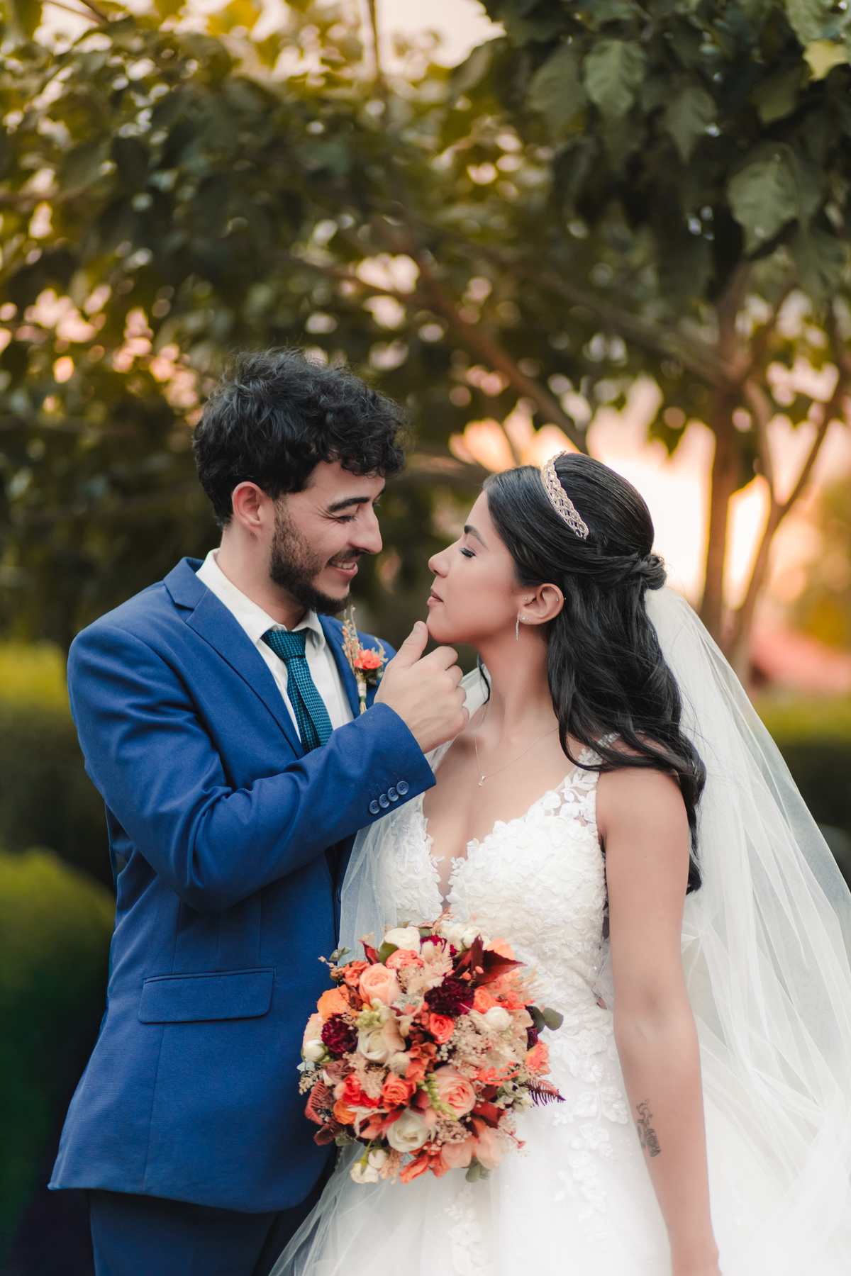 casamento inesquecível emoção sonho realização noiva noivo olhares amor