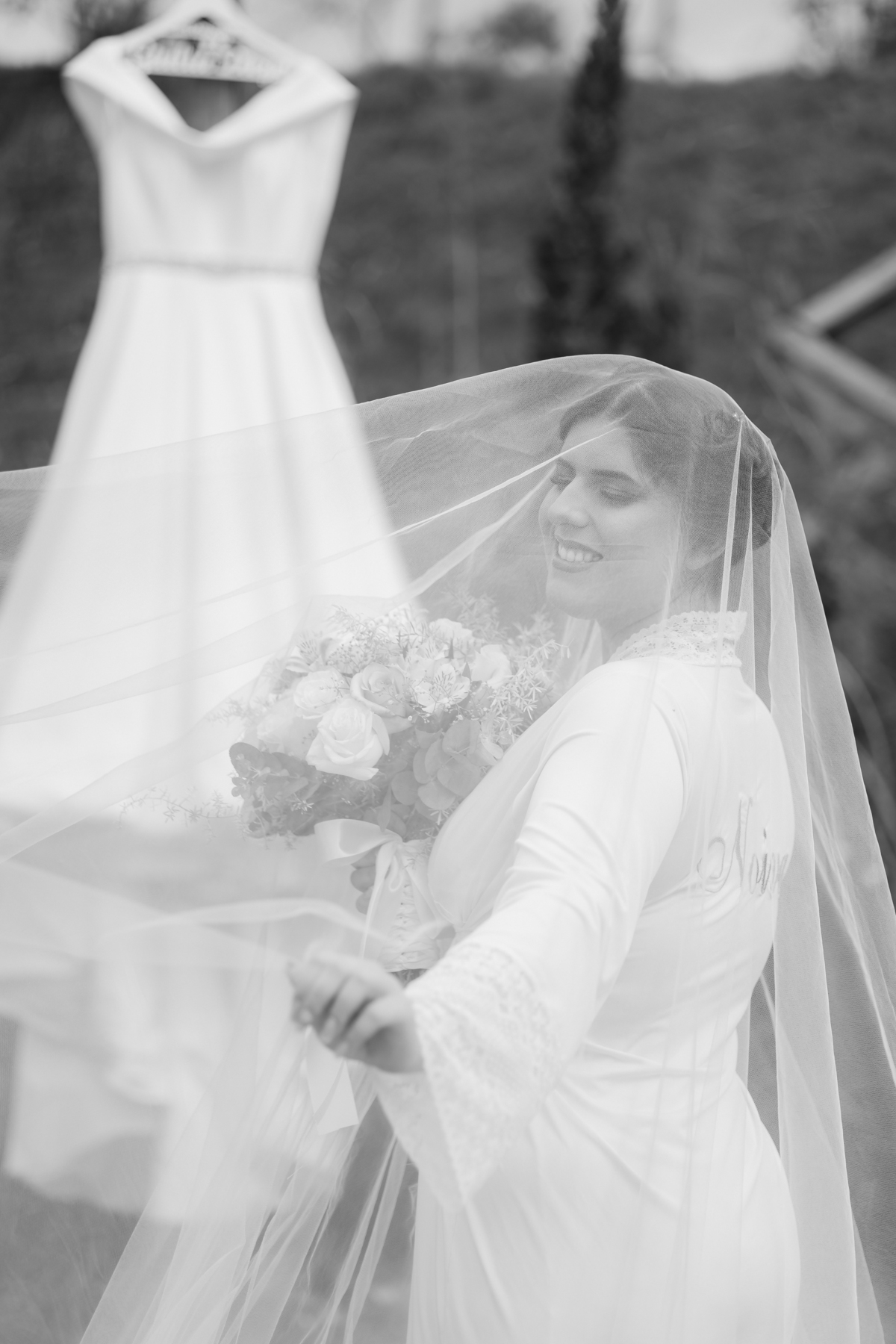 Vestido de Noiva, Casamento, Noiva Making Of, noiva se arrumando, sitio