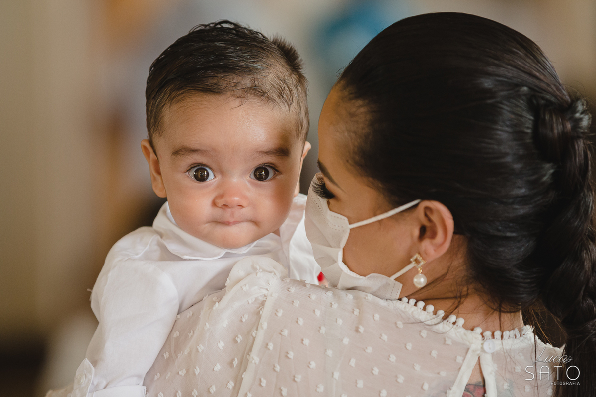 Fotografia de batizado ou batismo em São Gotardo-MG.