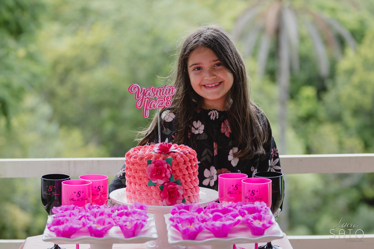 Bolo infantil para festa de 8 anos em São Gotardo-MG