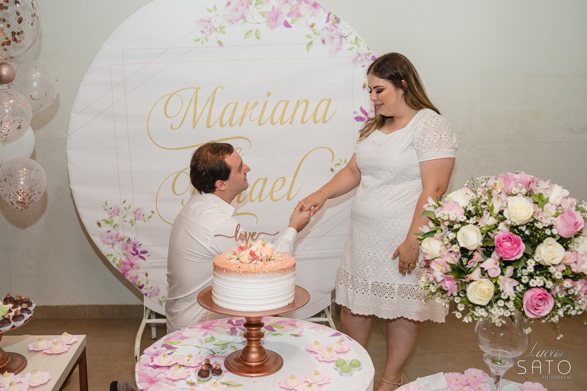 Decoração para festa de noivado em São Gotardo-MG