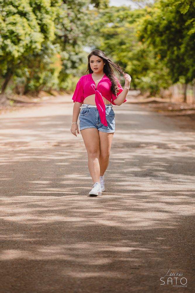 Ensaio 15 anos realizado na região de São Gotardo