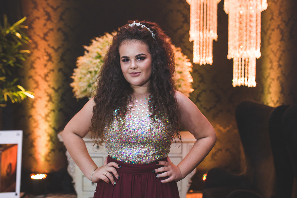 Aniversário 15 anos Isadora Cianorte Paraná Estudio Foco Book Festa fotografia debutante makeup eventos