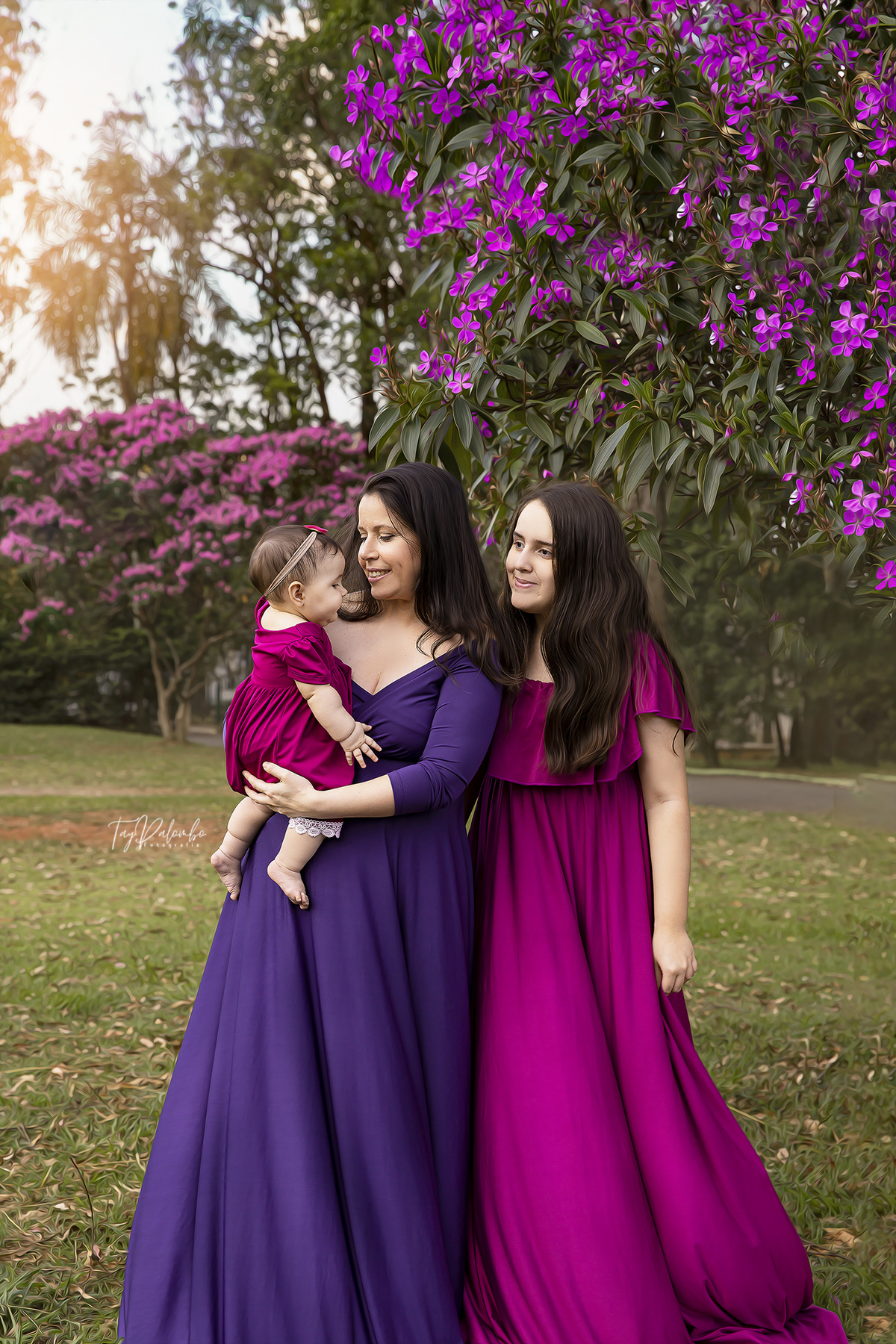 ensaio mãe e filhas ABC paulista