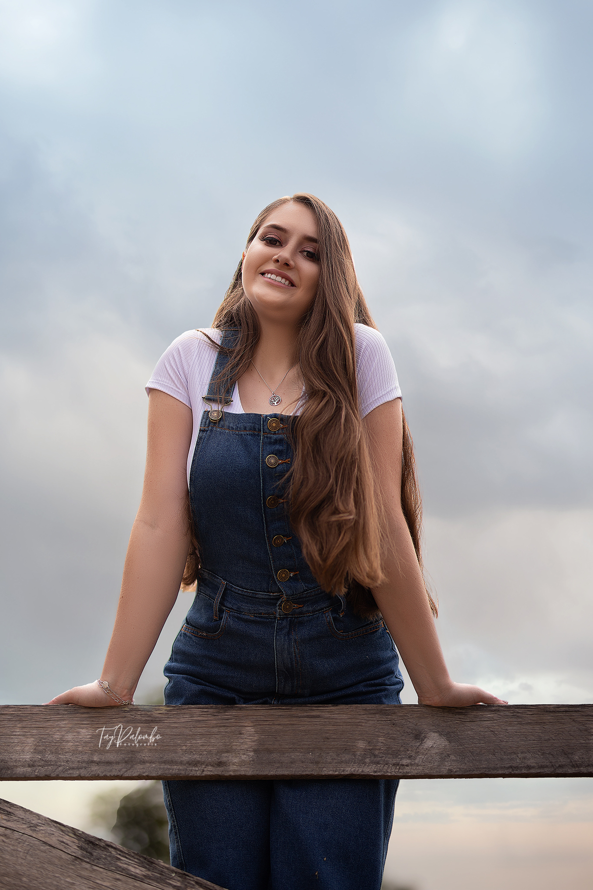ensaio feminino no campo