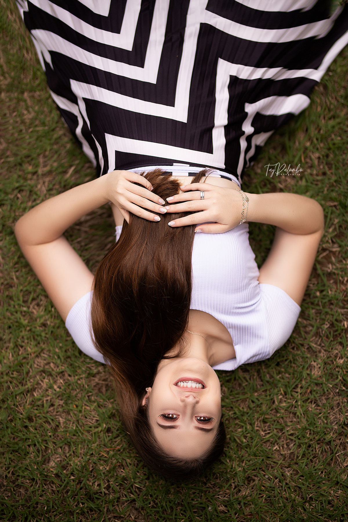 ensaio feminino no campo