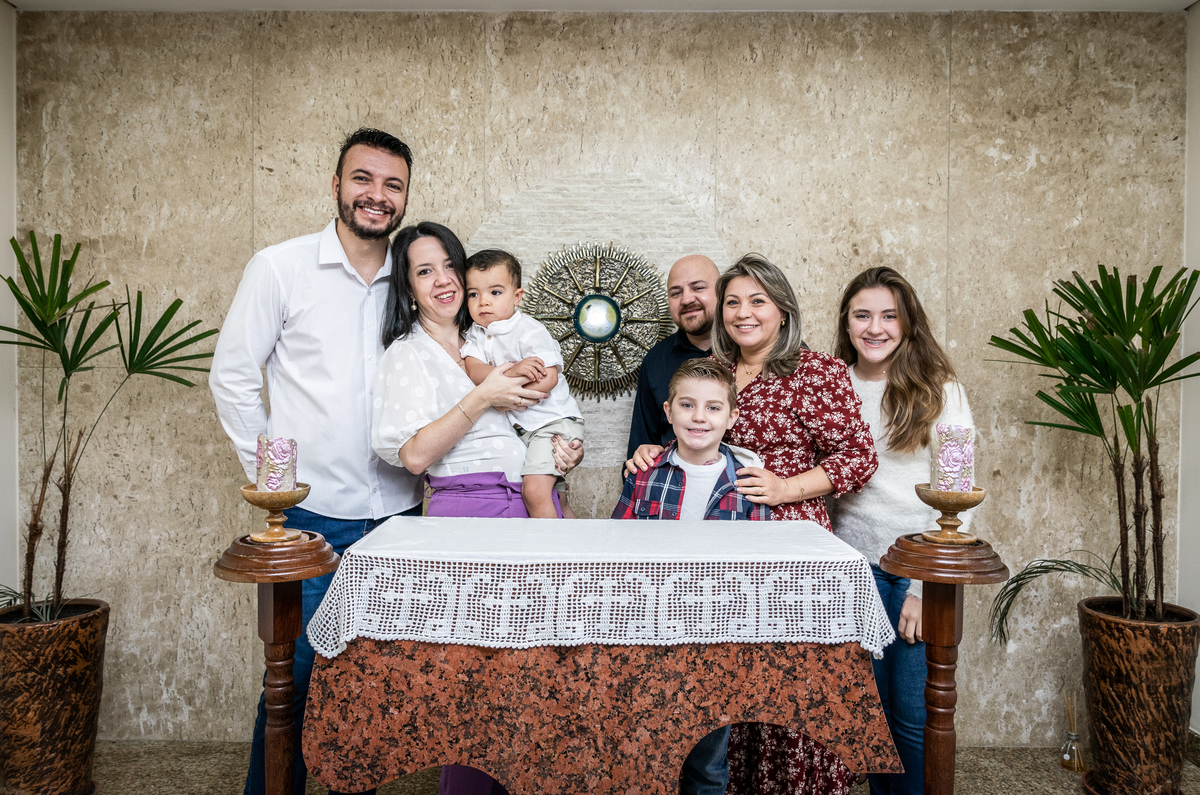Fotografia de Batismo em Sorocaba/SP