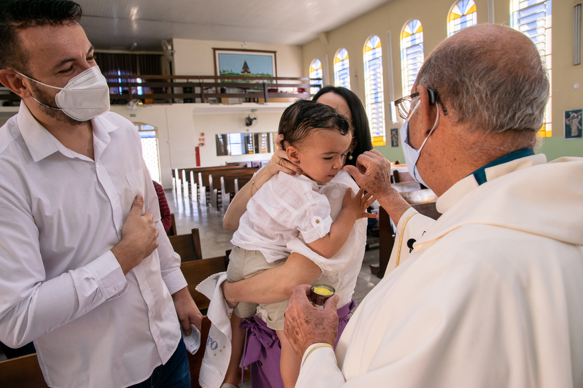 Fotografia de Batismo em Sorocaba/SP