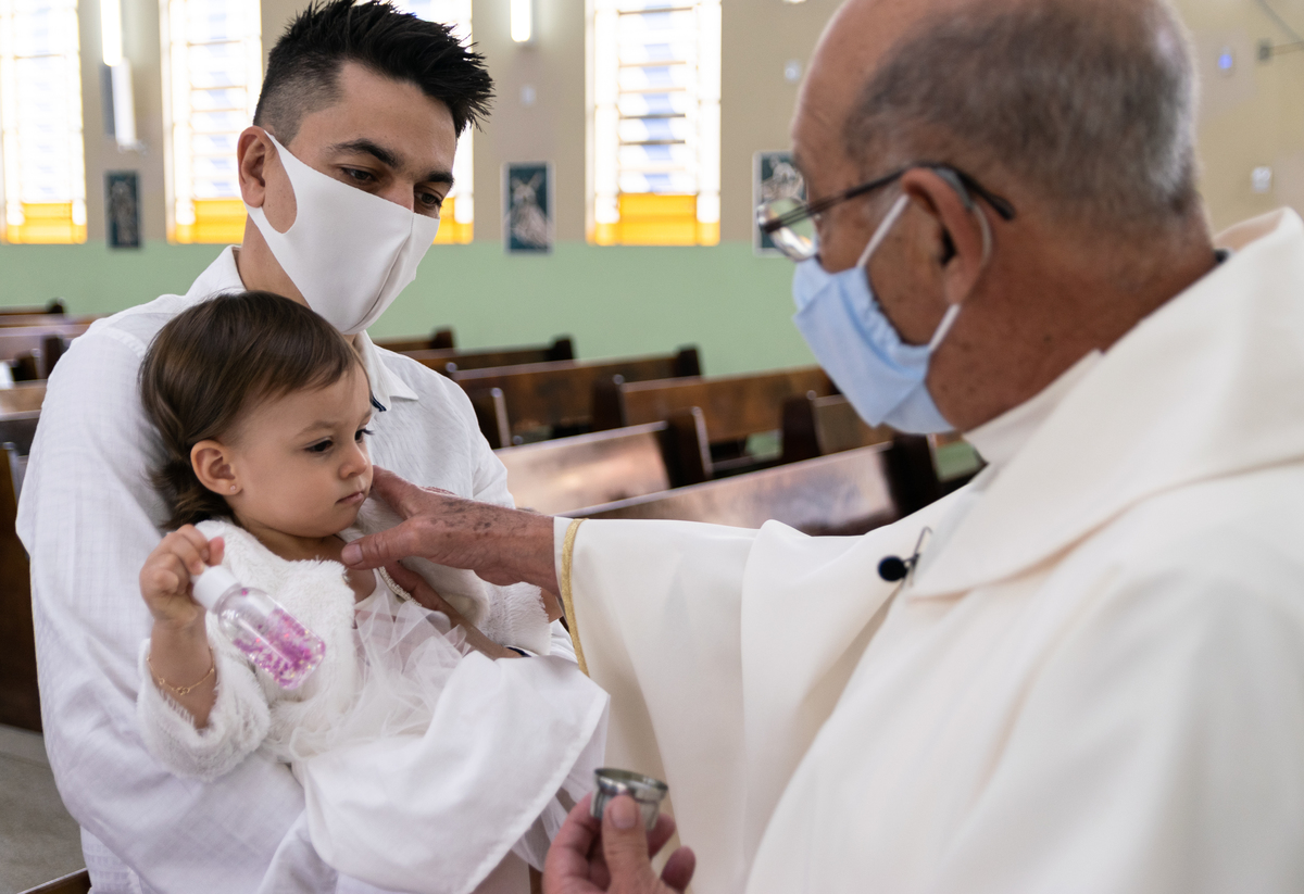 Fotografia de Batismo em Sorocaba/SP