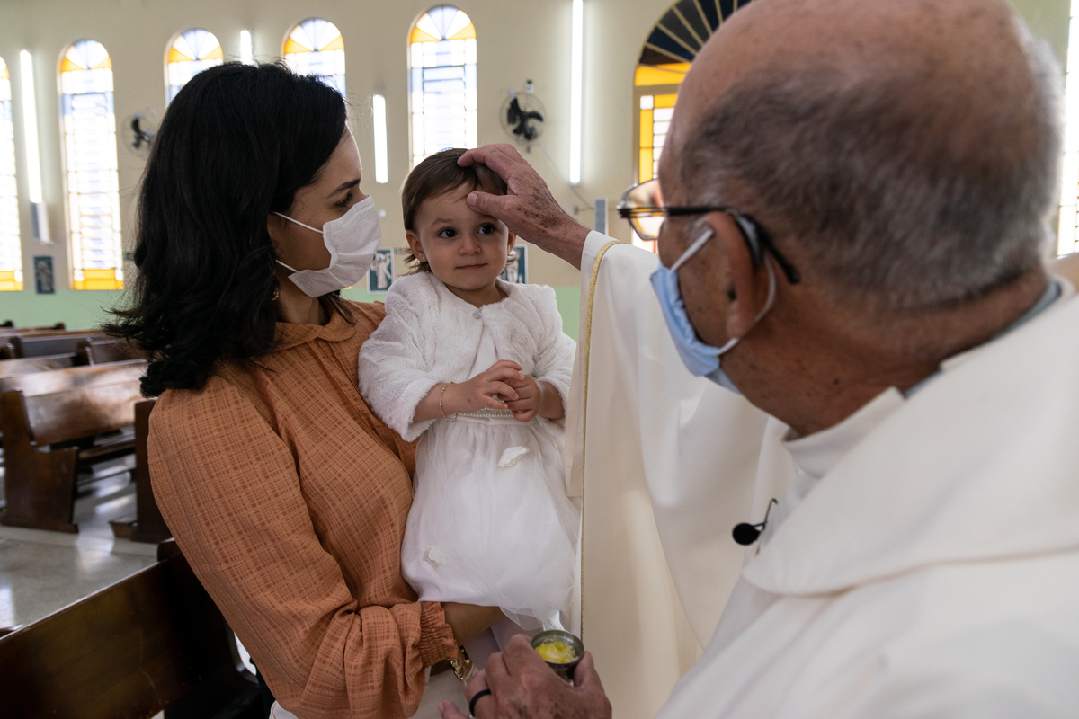 Fotografia de Batismo em Sorocaba/SP