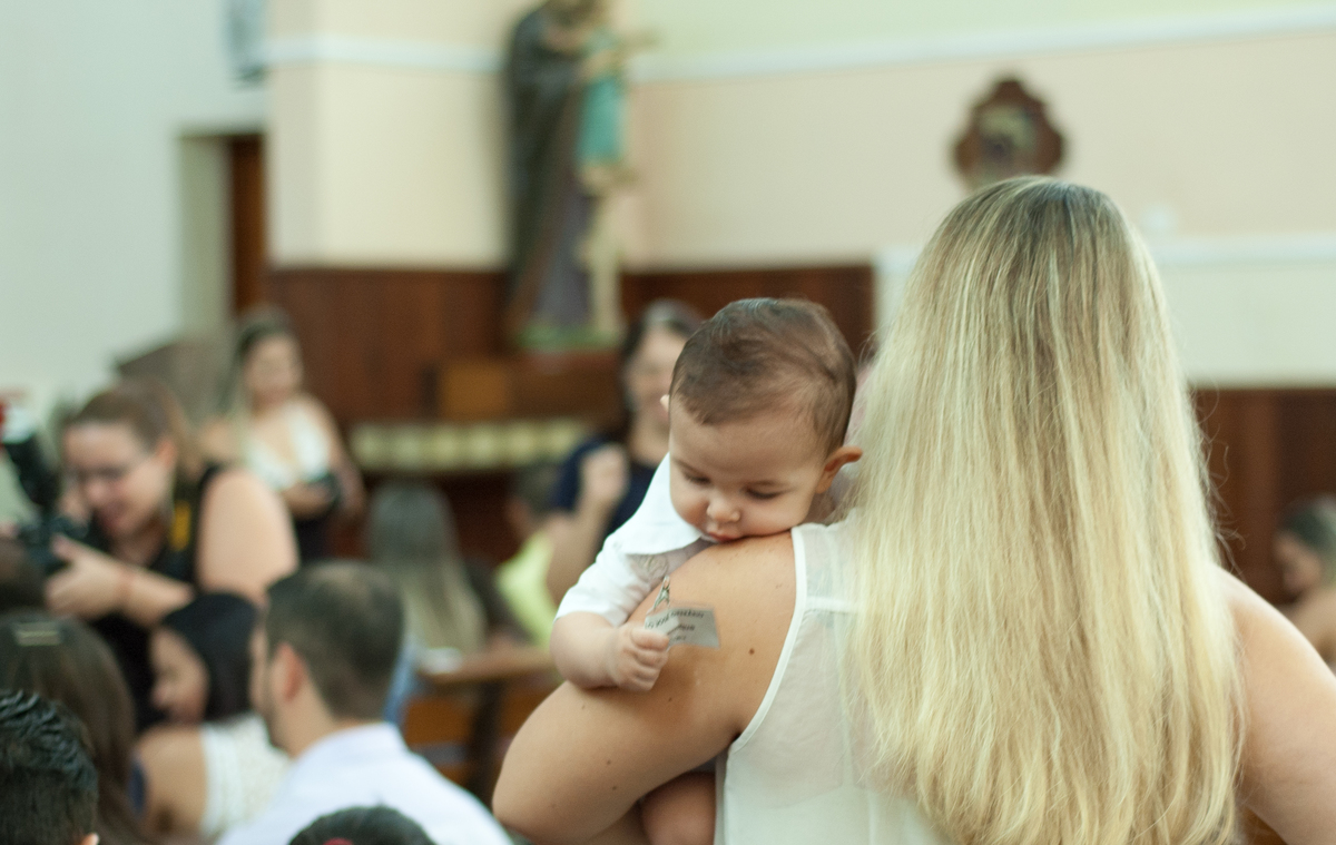 Fotografia de Batismo em Sorocaba/SP