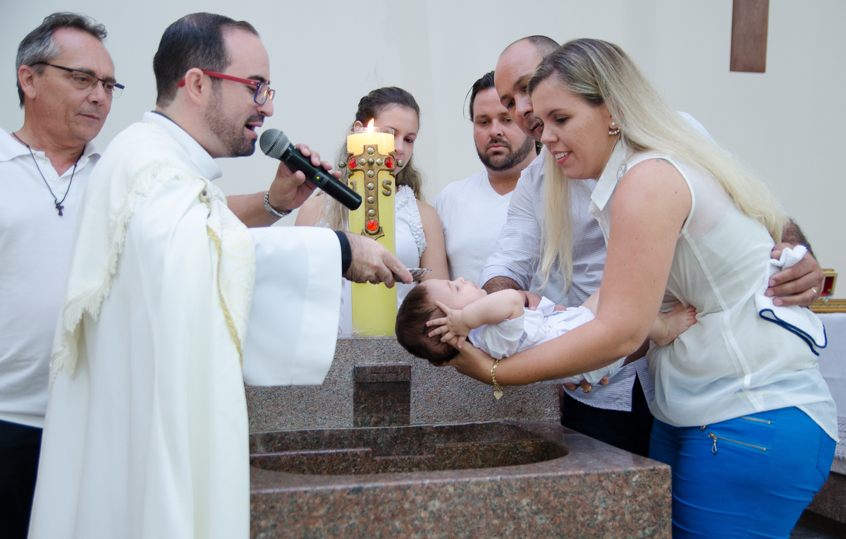 Fotografia de Batismo em Sorocaba/SP