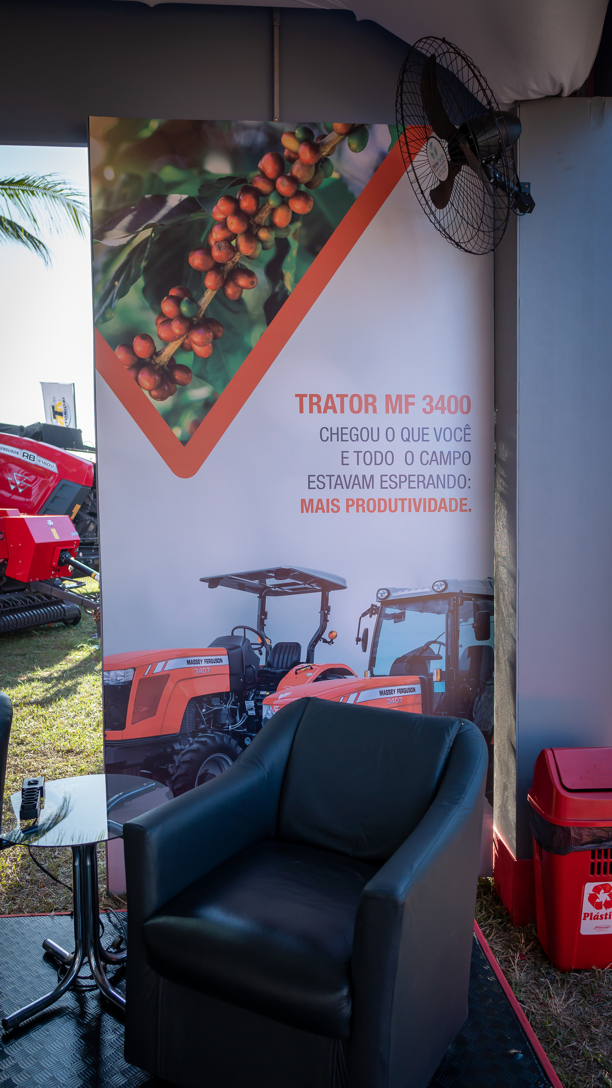 Fotografando Inovação e Tradição: Massey Ferguson na Feira Copercitrus 