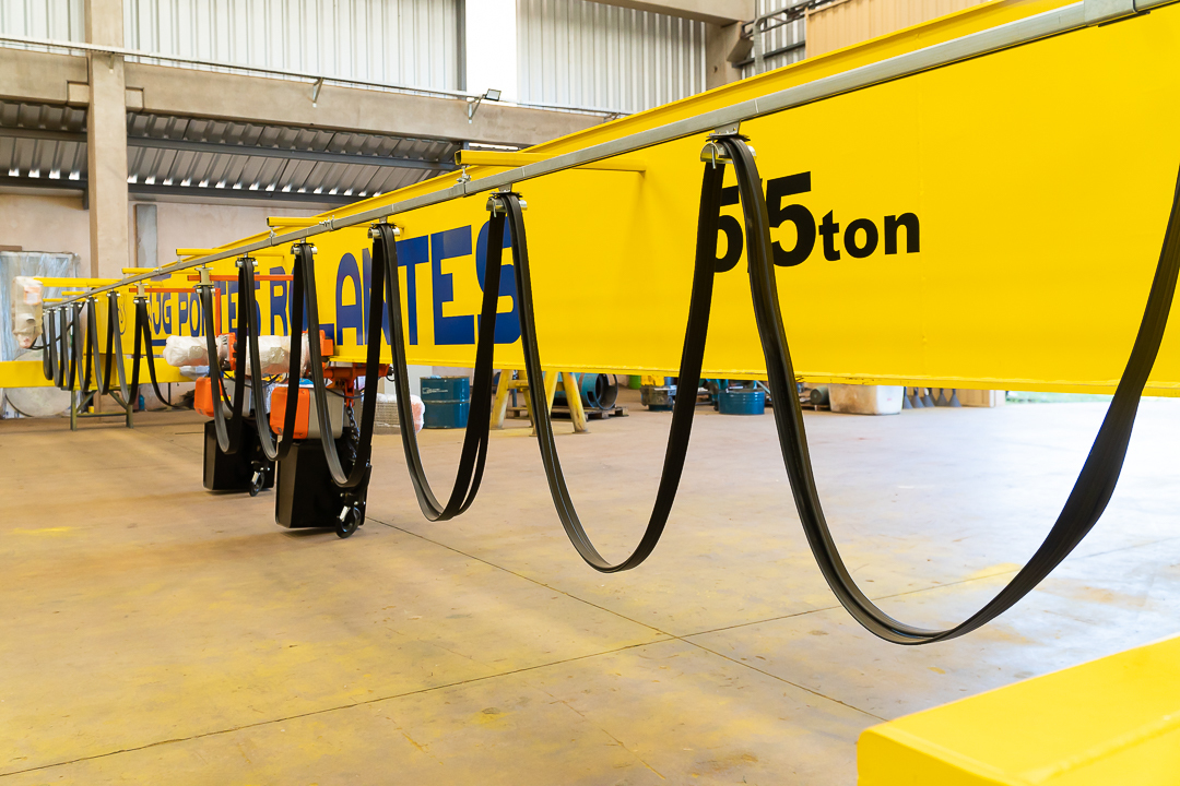 Documentando a Engenharia em Ação: Produção e Embarque pela JP Pontes Rolantes