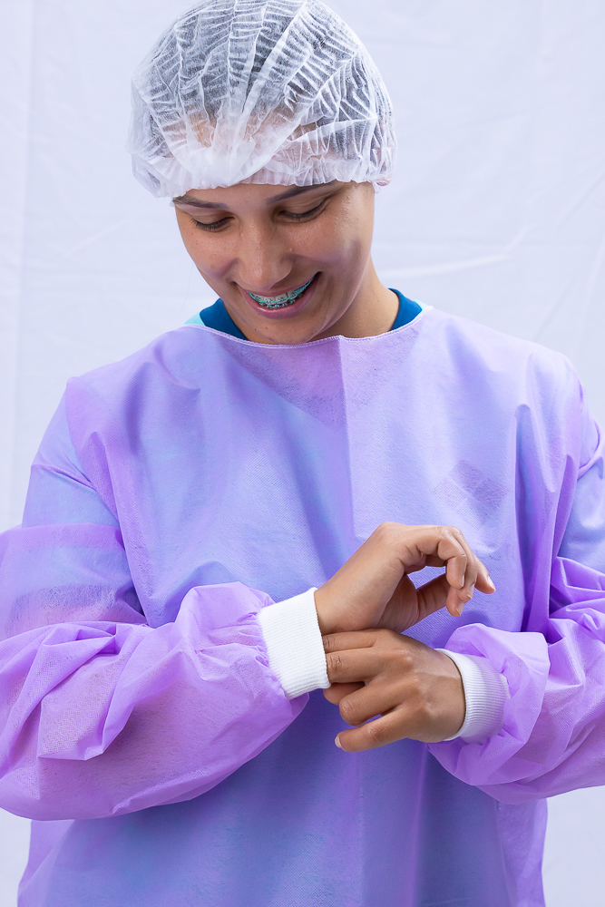 Produção de Banco de Imagens para Ecommerce da empresa Protector Produtos Médico-Hospitalares