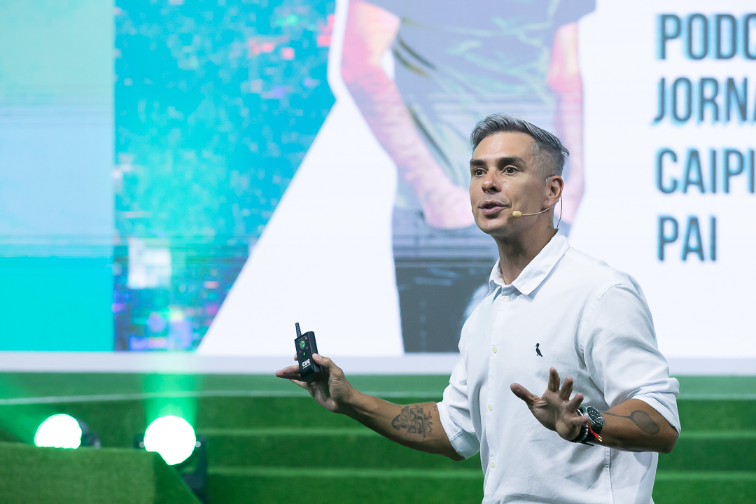 Fotografando a Palestra Motivacional de Ivan Moré 