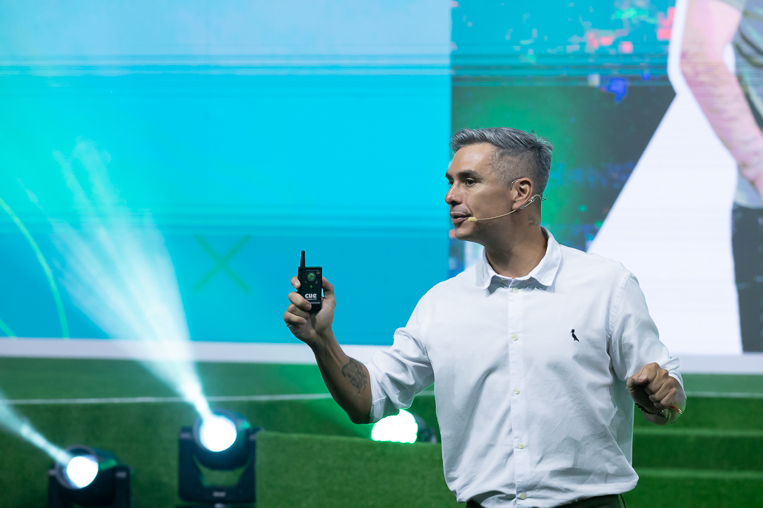Fotografando a Palestra Motivacional de Ivan Moré 
