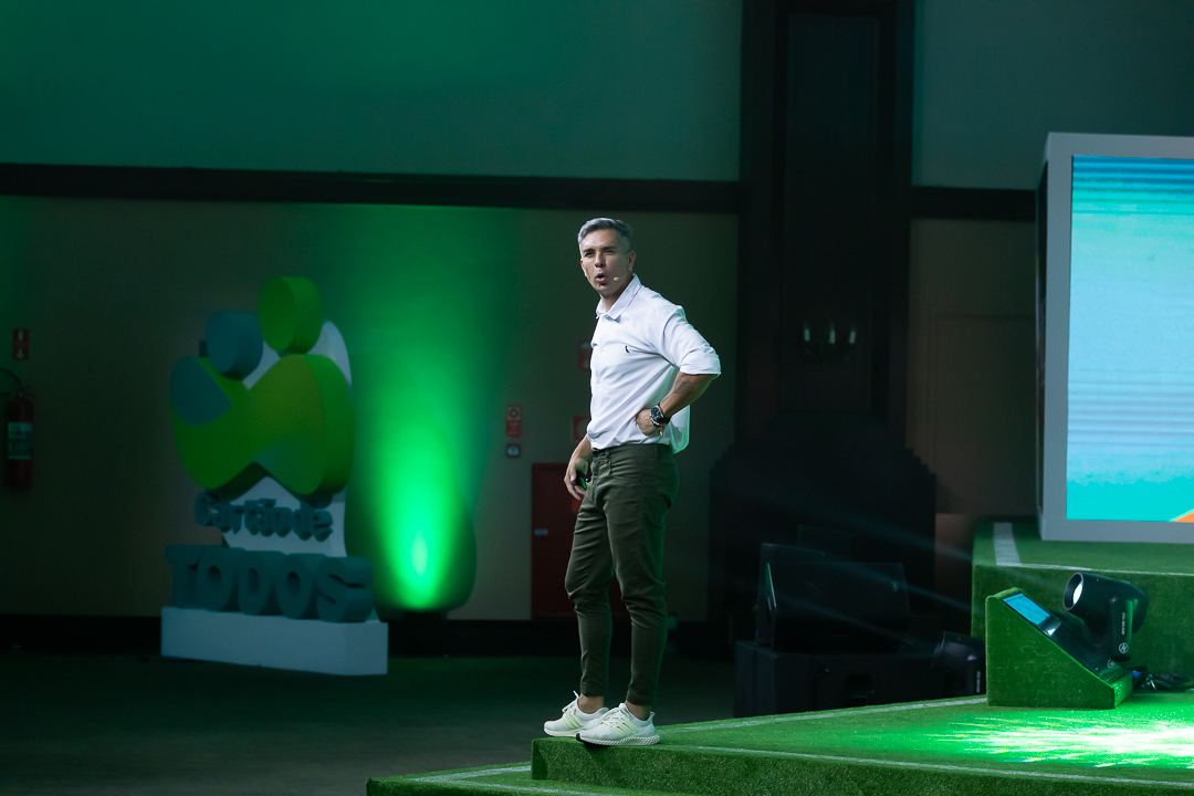 Fotografando a Palestra Motivacional de Ivan Moré 