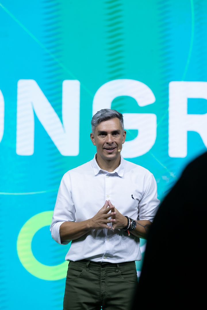 Fotografando a Palestra Motivacional de Ivan Moré 