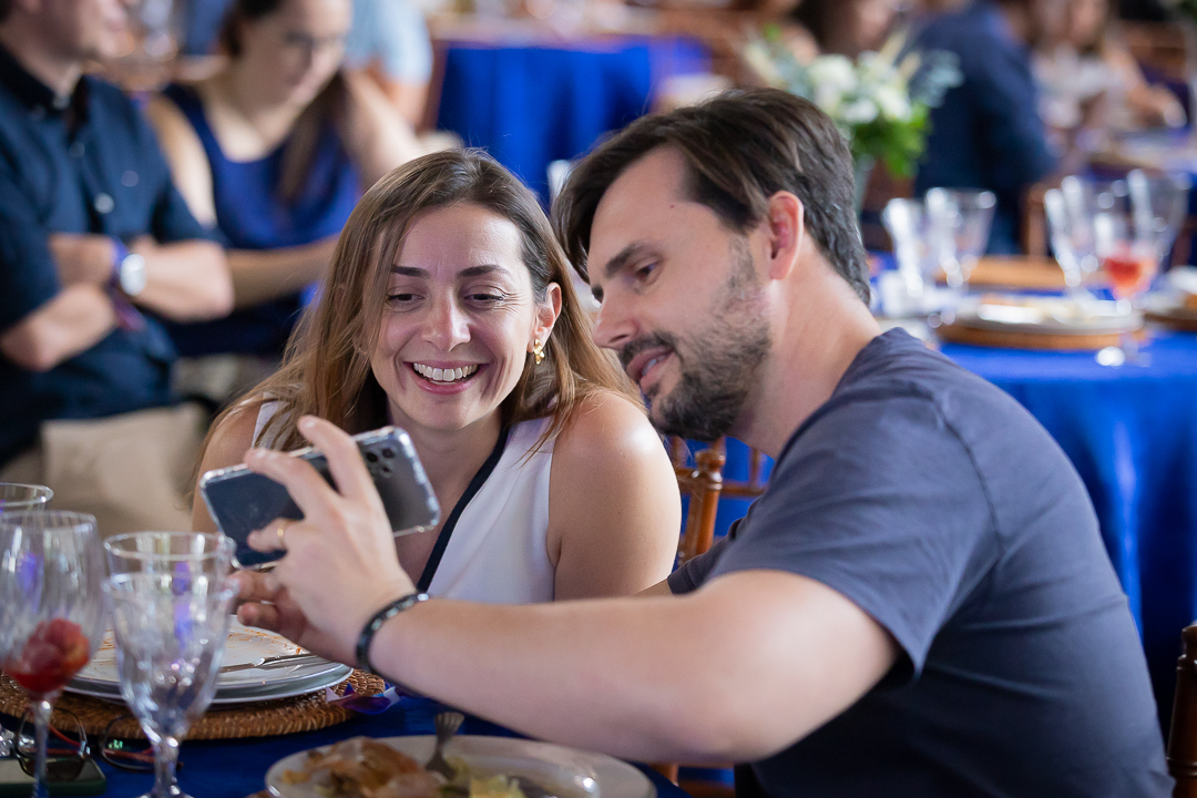 Almoço do evento Aqui Tem História do Grupo EP em Ribeirão Preto
