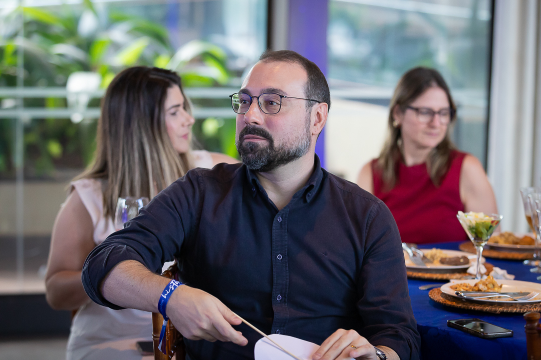 Almoço do evento Aqui Tem História do Grupo EP em Ribeirão Preto