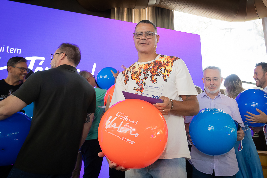 Almoço do evento Aqui Tem História do Grupo EP em Ribeirão Preto